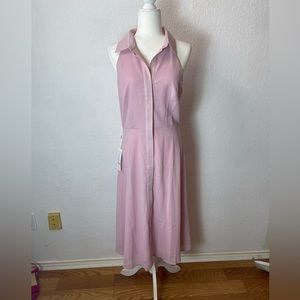 Alisa pan pink long dress size 10 with NWT